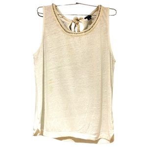 Ann Taylor linen top size LP